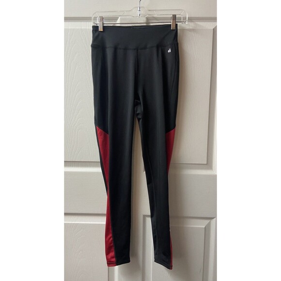 Badger Sport womens Medium Black Red Running Pants - Picture 1 of 6